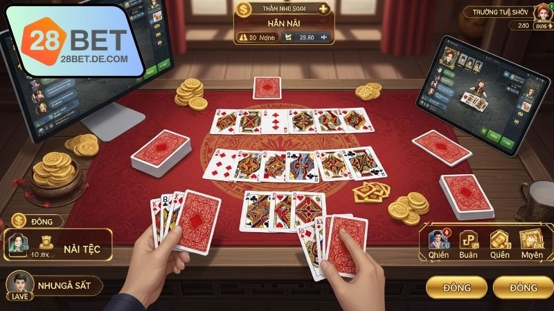 Game bài đổi thưởng 28BET hấp dẫn 5 Game bài đổi thưởng 28BET