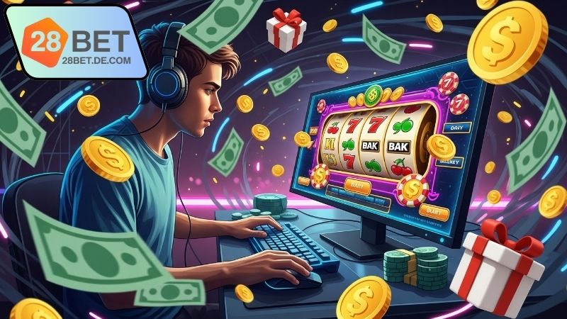 Khuyến mãi nổ hũ 28BET cực hấp dẫn 5 khuyến mãi nổ hũ 28BET
