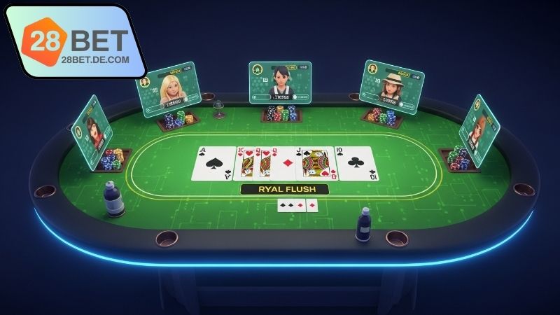 Poker trực tuyến 28BET kịch tính 4 Poker trực tuyến 28BET