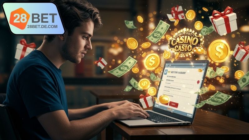 Thưởng đăng ký mới 28BET giá trị lớn 5 Thưởng đăng ký mới 28BET