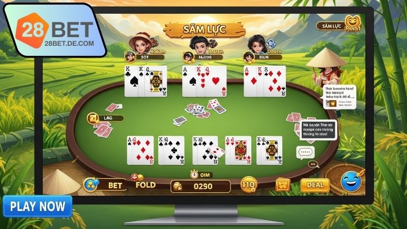 Xì tố online 28BET kịch tính 2 Xì tố online 28BET